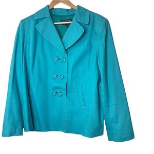 24 HRS SALE ONLY Authentic Jones New York Collection Green Jacket Stretchable